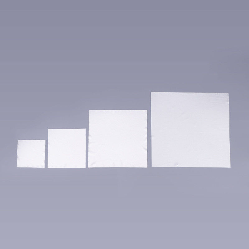 4x4 Inch Cleanroom Microfiber Wipes 180Gsm Class 1000 Disposable Rags For Cleaning 400Pcs Bags