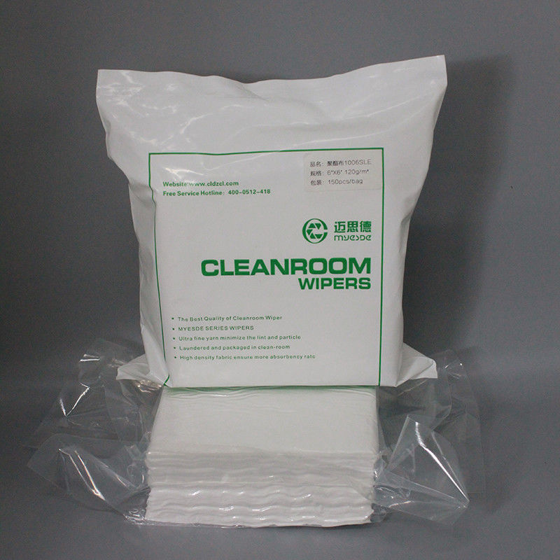 12inch 175g Knitted Microfiber Wiper Cleanroom Wiper Laser Cut Heat Cut Ultrosonic Cut Sealed