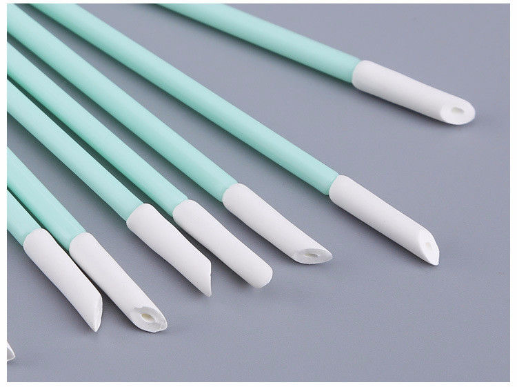 Fiberless construction Industrial Tip High Density Cleanroom Lint Free Printer Solvent Cleaning PU Foam Swab Sponge Swab